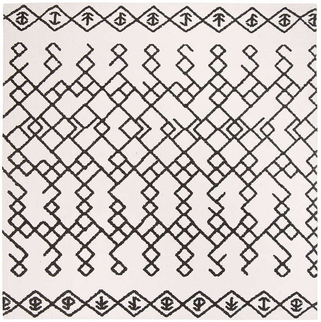 Safavieh Cedar Brook Cdr501E Ivory / Black Rugs - Safavieh - cdr501e - 6sq