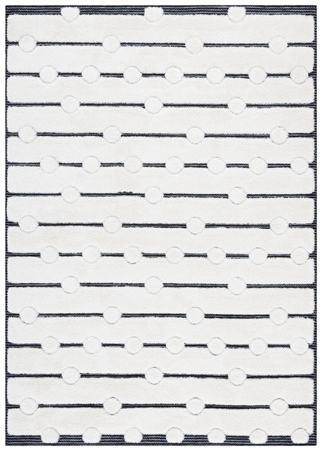 Safavieh Celebrity 800 4'-0" x 6'-0" Rug in Ivory / Black