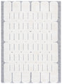 Safavieh Celebrity 800 4'-0" x 6'-0" Rug in Ivory / Grey