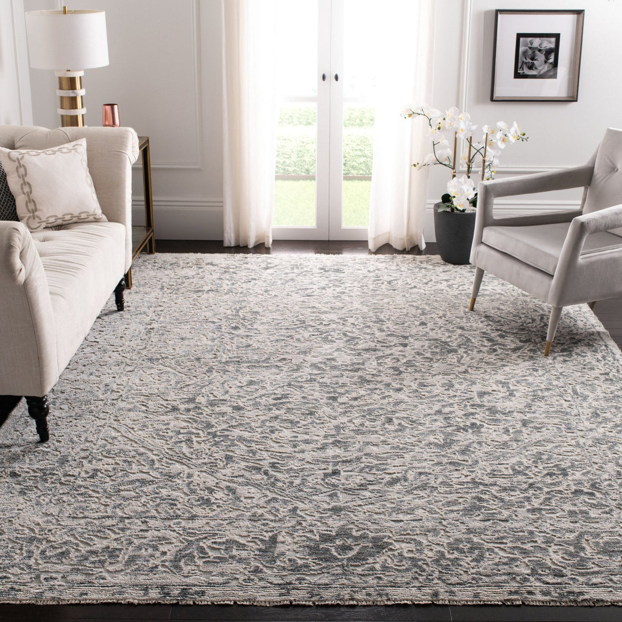 Safavieh Centennial Cen801N Navy/Grey Rug - Safavieh - cen801n - 6
