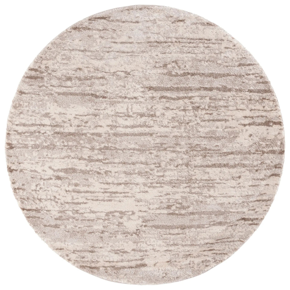 Safavieh Century 300 6'-7" x 6'-7" Rug in Ivory / Brown
