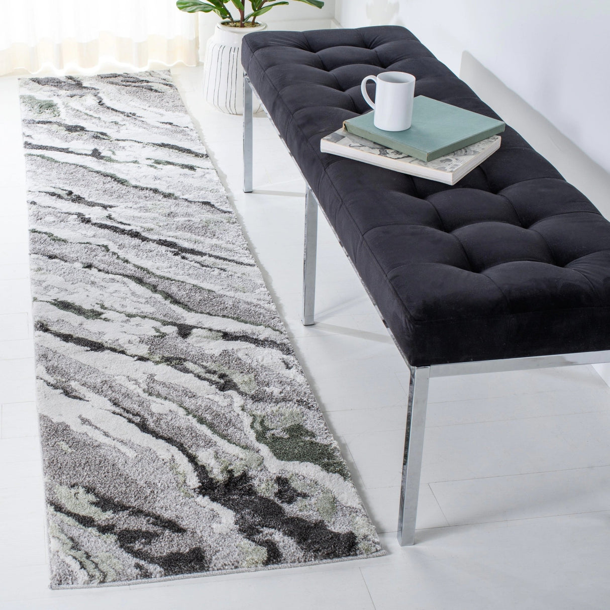 Safavieh Century Cty324F Grey/Green Rugs - Safavieh - cty324f - 7r