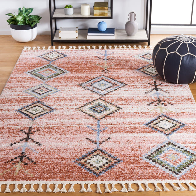 Safavieh Chapel Chp402U Pink/Turquoise Rug - Safavieh - chp402u - 4