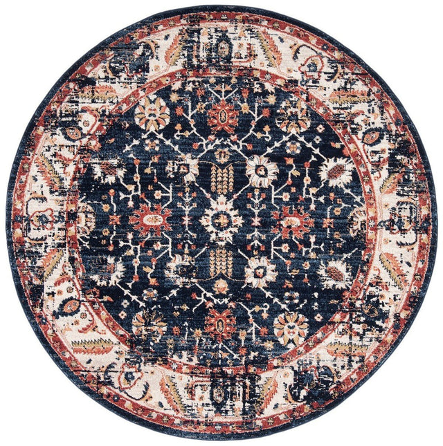 Safavieh Charleston Chl413L Navy/Ivory Rugs - Safavieh - chl413l - 7r