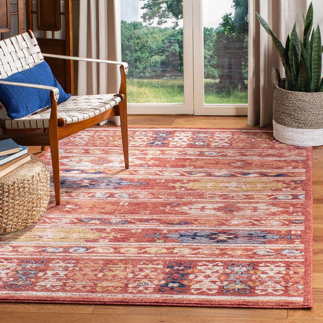 Safavieh Charleston Chl421Q Rust/Ivory Rugs - Safavieh - chl421q - 4