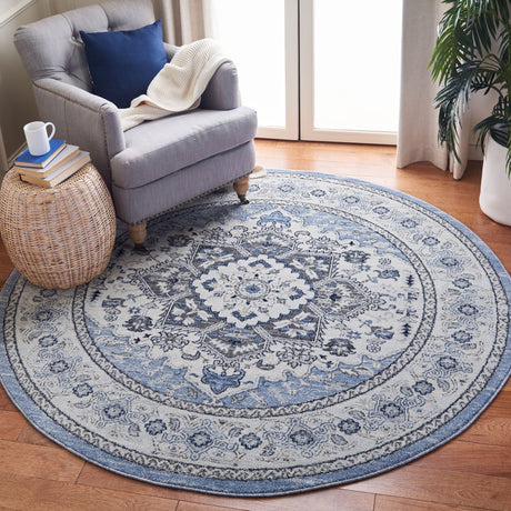 Safavieh Charleston Chl431M Blue/Grey Rug - Safavieh - chl431m - 7r