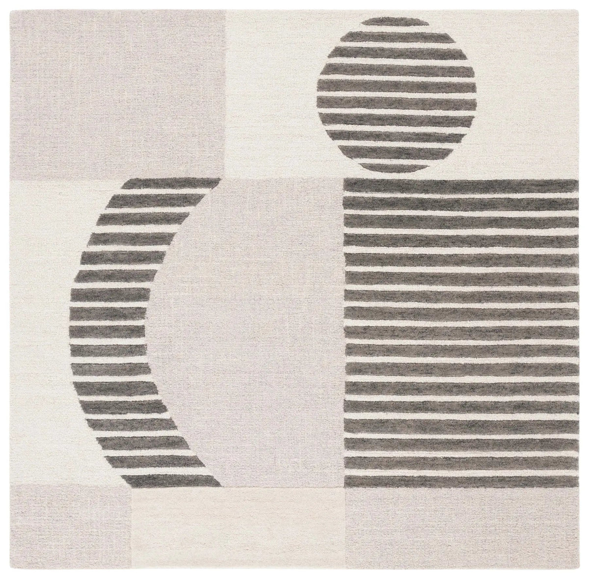 Safavieh Chatham 6'-0" x 6'-0" Rug in Grey / Dark Grey