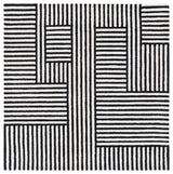 Safavieh Chatham Cht305Z Ivory/Black Rug - Safavieh - cht305z - 6r