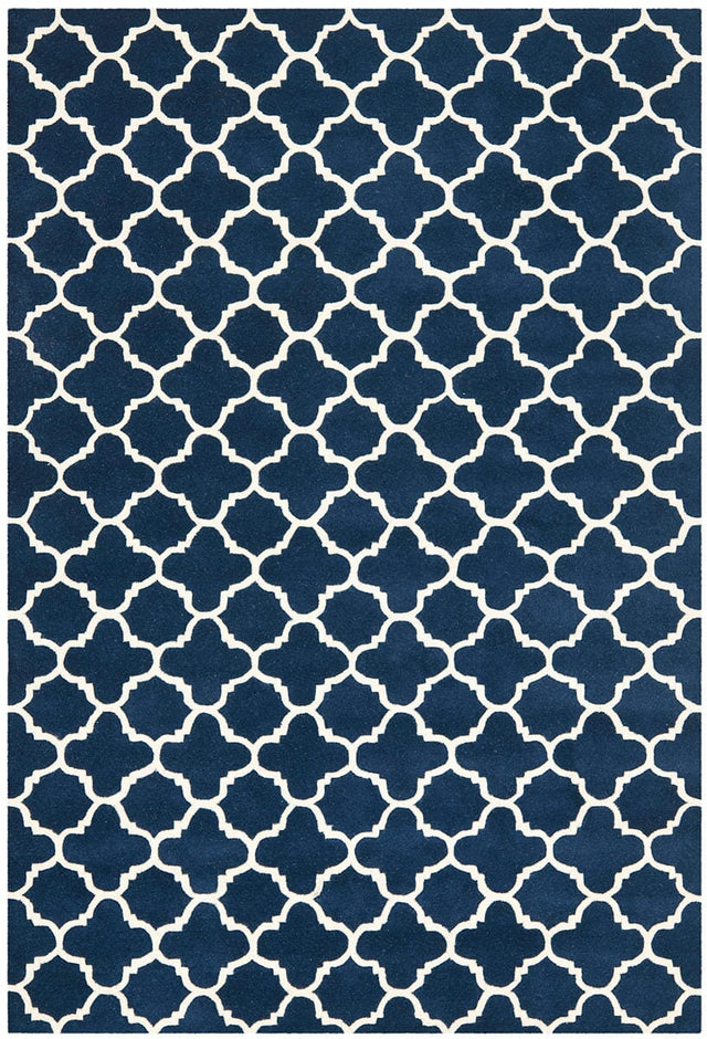 Safavieh Chatham Cht717C Dark Blue / Ivory Rugs - Safavieh - cht717c - 2