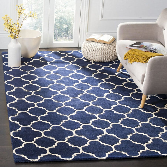 Safavieh Chatham Cht717C Dark Blue / Ivory Rugs - Safavieh - cht717c - 2