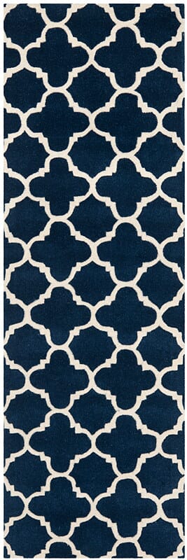 Safavieh Chatham Cht717C Dark Blue / Ivory Rugs - Safavieh - cht717c - 25