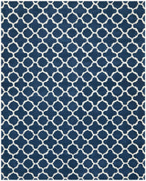 Safavieh Chatham Cht717C Dark Blue / Ivory Rugs - Safavieh - cht717c - 7r