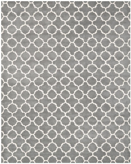 Safavieh Chatham Cht717D Dark Grey / Ivory Rugs - Safavieh - cht717d - 7r