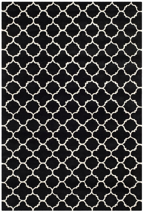 Safavieh Chatham Cht717K Black / Ivory Rugs - Safavieh - cht717k - 2