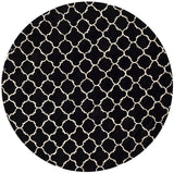 Safavieh Chatham Cht717K Black / Ivory Rugs - Safavieh - cht717k - 7r