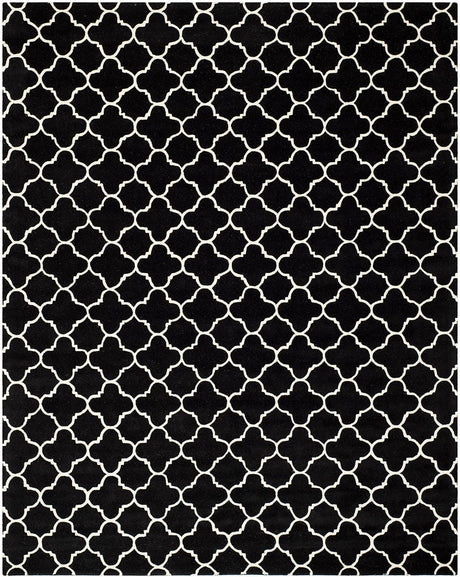 Safavieh Chatham Cht717K Black / Ivory Rugs - Safavieh - cht717k - 7r