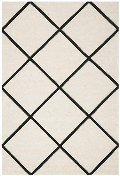 Safavieh Chatham Cht720A Ivory / Black Rugs - Safavieh - cht720a - 2