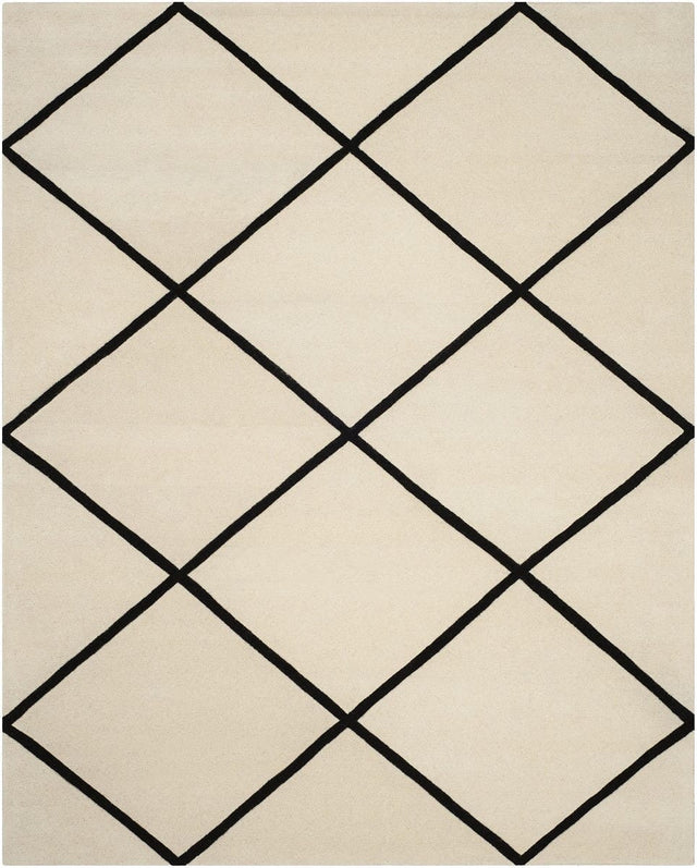 Safavieh Chatham Cht720A Ivory / Black Rugs - Safavieh - cht720a - 7r