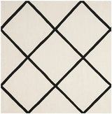 Safavieh Chatham Cht720A Ivory / Black Rugs - Safavieh - cht720a - 7sq