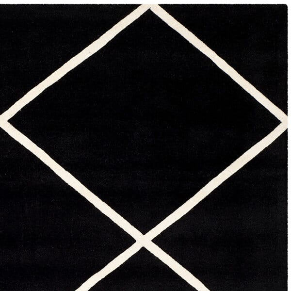 Safavieh Chatham Cht720K Black / Ivory Rugs - Safavieh - cht720k - 2