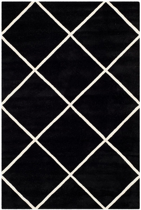 Safavieh Chatham Cht720K Black / Ivory Rugs - Safavieh - cht720k - 2