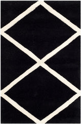 Safavieh Chatham Cht720K Black / Ivory Rugs - Safavieh - cht720k - 7r