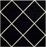 Safavieh Chatham Cht720K Black / Ivory Rugs - Safavieh - cht720k - 7sq