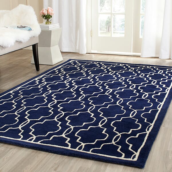 Safavieh Chatham Cht723C Dark Blue / Ivory Rugs - Safavieh - cht723c - 2