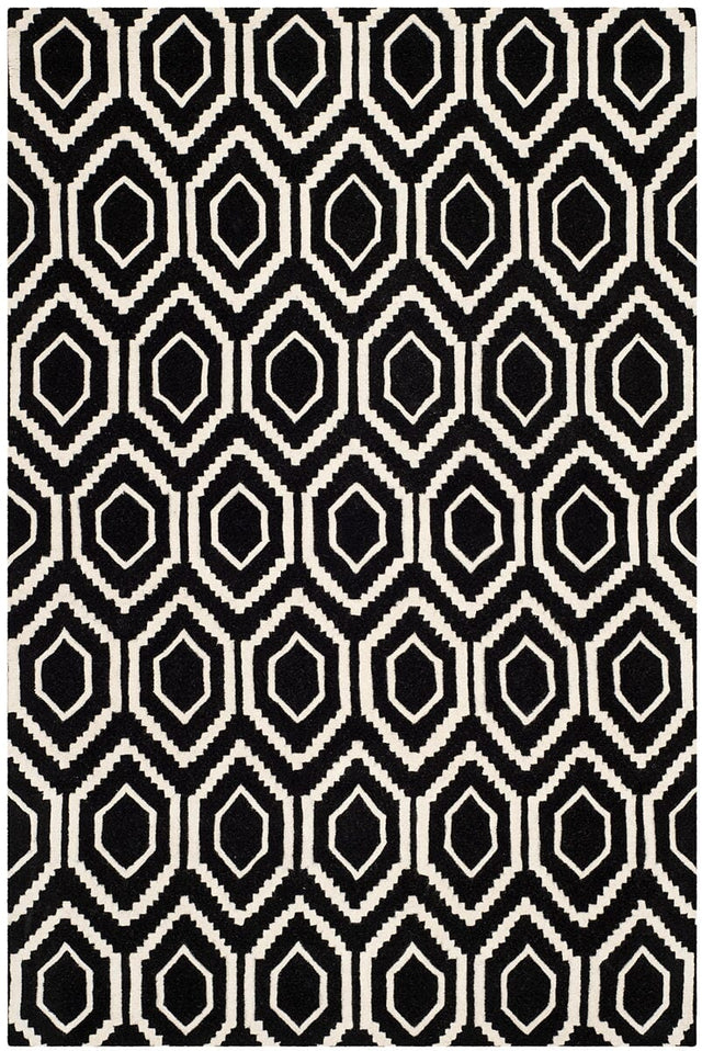 Safavieh Chatham Cht731K Black / Ivory Rugs - Safavieh - cht731k - 2