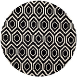 Safavieh Chatham Cht731K Black / Ivory Rugs - Safavieh - cht731k - 7r