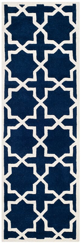 Safavieh Chatham Cht732C Dark Blue / Ivory Rugs - Safavieh - cht732c - 25