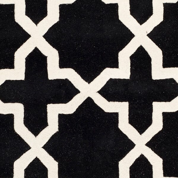 Safavieh Chatham Cht732K Black / Ivory Rugs - Safavieh - cht732k - 2