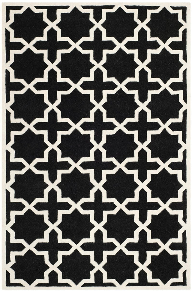 Safavieh Chatham Cht732K Black / Ivory Rugs - Safavieh - cht732k - 2