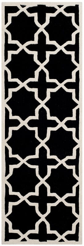 Safavieh Chatham Cht732K Black / Ivory Rugs - Safavieh - cht732k - 25