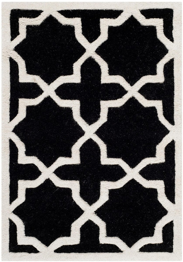 Safavieh Chatham Cht732K Black / Ivory Rugs - Safavieh - cht732k - 7r