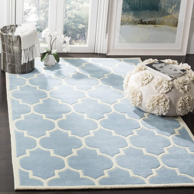 Safavieh Chatham Cht733B Blue / Ivory Rugs - Safavieh - cht733b - 2