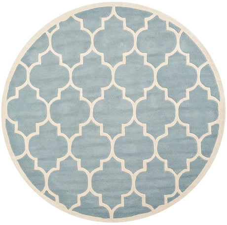 Safavieh Chatham Cht733B Blue / Ivory Rugs - Safavieh - cht733b - 4r