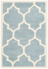 Safavieh Chatham Cht733B Blue / Ivory Rugs - Safavieh - cht733b - 4r