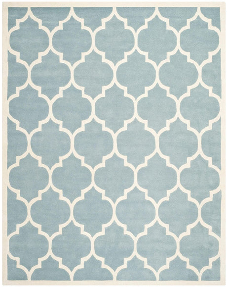 Safavieh Chatham Cht733B Blue / Ivory Rugs - Safavieh - cht733b - 4r