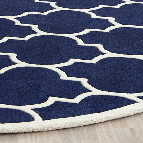 Safavieh Chatham Cht733C Dark Blue / Ivory Rugs - Safavieh - cht733c - 2