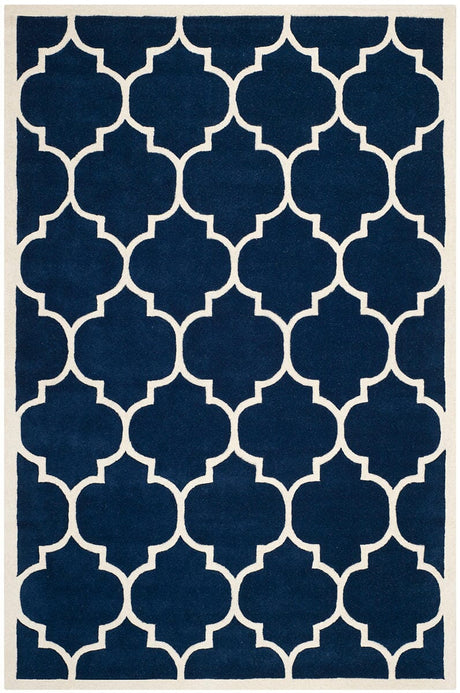 Safavieh Chatham Cht733C Dark Blue / Ivory Rugs - Safavieh - cht733c - 2