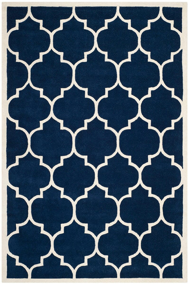 Safavieh Chatham Cht733C Dark Blue / Ivory Rugs - Safavieh - cht733c - 2