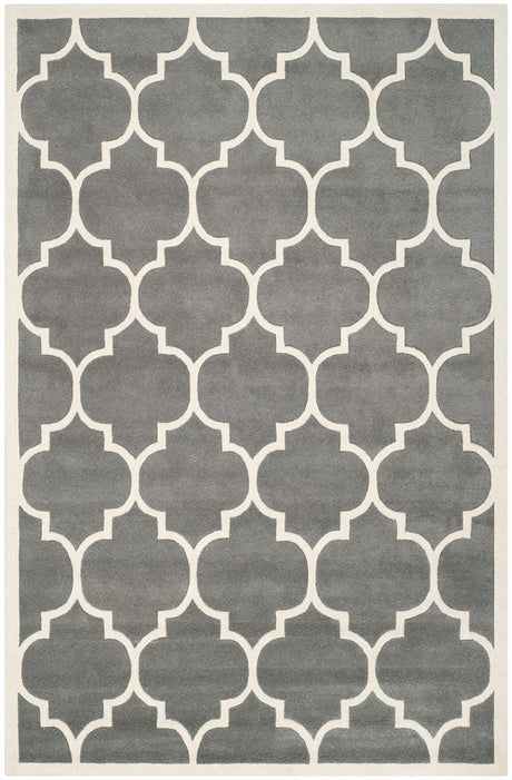 Safavieh Chatham Cht733D Dark Grey / Ivory Rugs - Safavieh - cht733d - 2