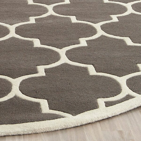 Safavieh Chatham Cht733D Dark Grey / Ivory Rugs - Safavieh - cht733d - 2