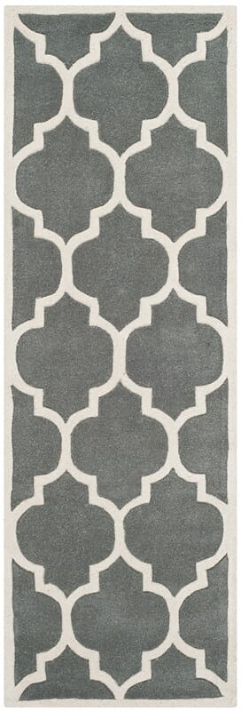 Safavieh Chatham Cht733D Dark Grey / Ivory Rugs - Safavieh - cht733d - 25