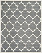 Safavieh Chatham Cht733D Dark Grey / Ivory Rugs - Safavieh - cht733d - 4r