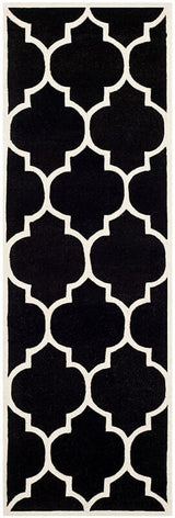 Safavieh Chatham Cht733K Black / Ivory Rugs - Safavieh - cht733k - 25
