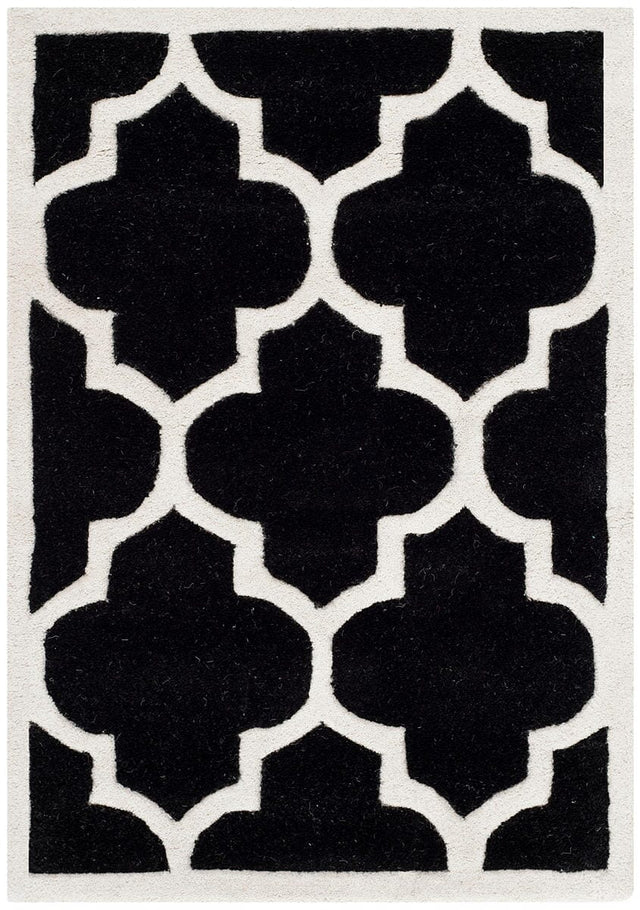 Safavieh Chatham Cht733K Black / Ivory Rugs - Safavieh - cht733k - 7r