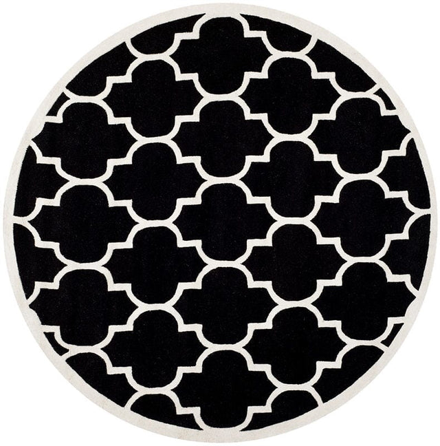 Safavieh Chatham Cht733K Black / Ivory Rugs - Safavieh - cht733k - 7r