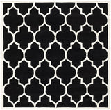 Safavieh Chatham Cht733K Black / Ivory Rugs - Safavieh - cht733k - 7sq